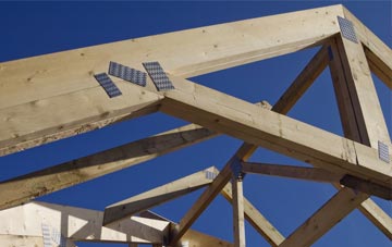 Ddol Cownwy roof trusses for new builds and additions